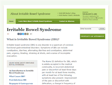 Tablet Screenshot of about-irritablebowelsyndrome.com